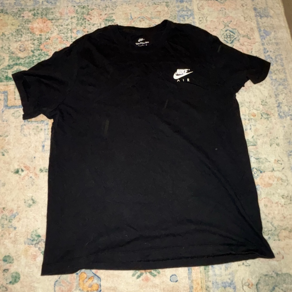 Nike Air Men's Black Short-Sleeve T-Shirt